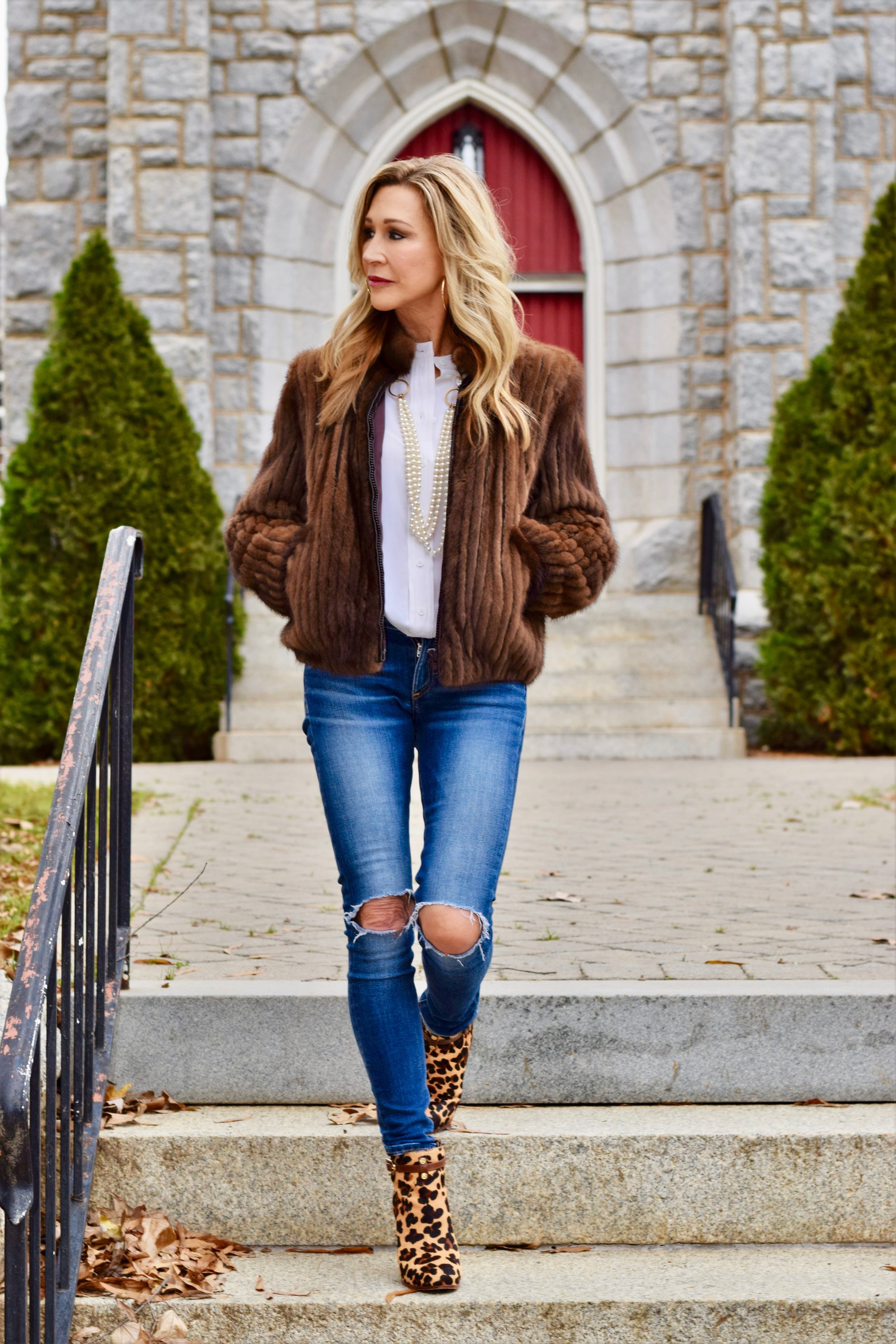 Styling a Vintage Fur Coat — Crazy Blonde Life